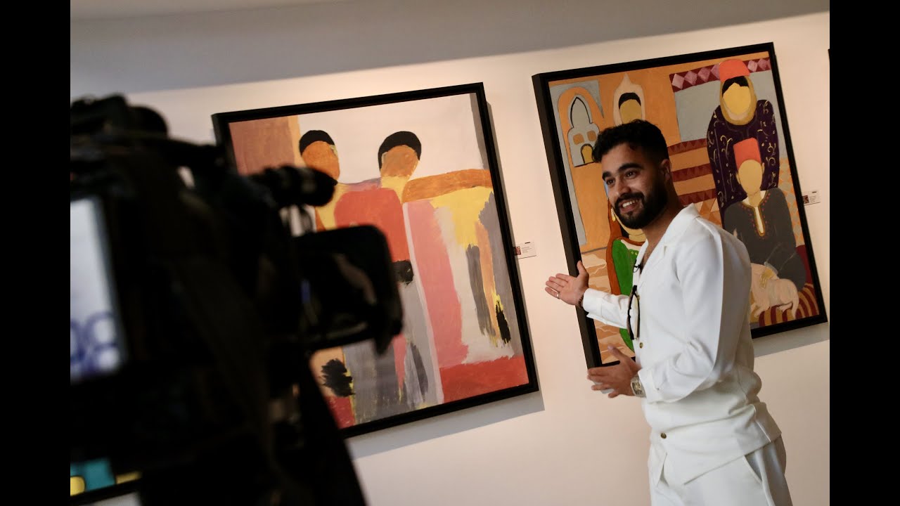 The visual artist Mohamed Acharki opens the doors of his studio in Sidi Rahal to the 2M MAG program