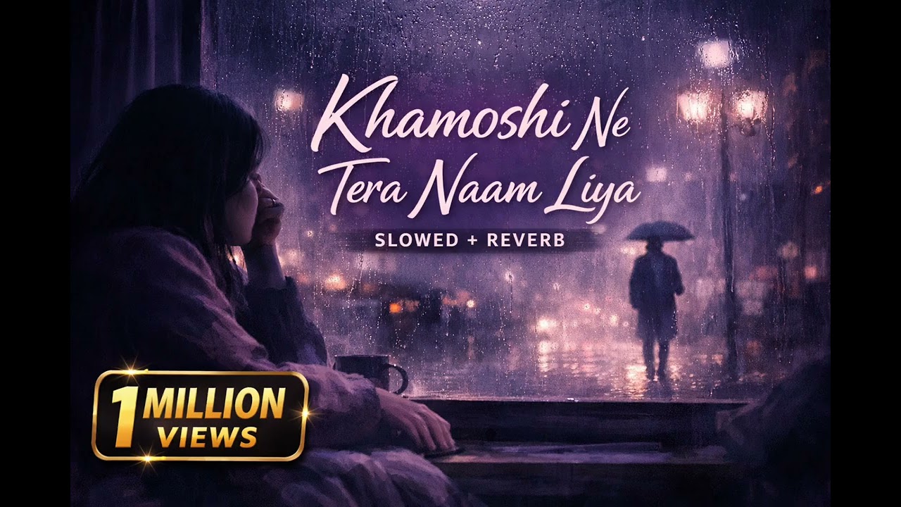 Khamoshi Ne Tera Naam Liya sad emotional song slowed reverb #1million 
