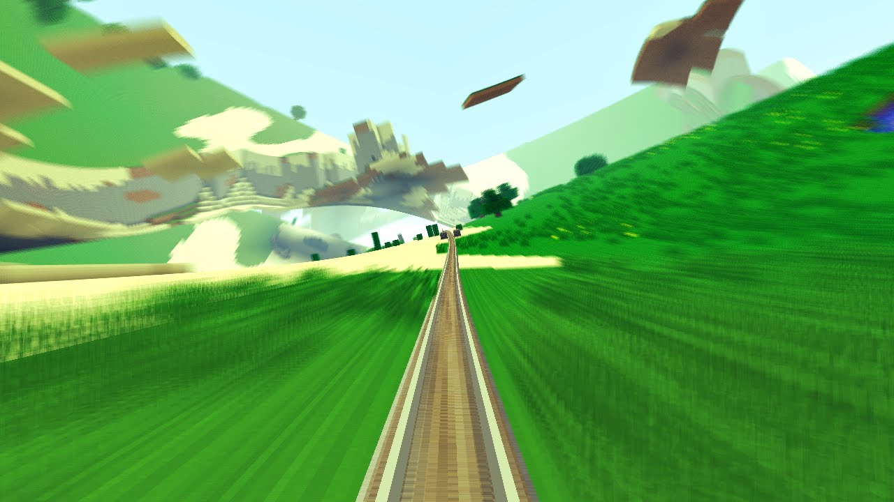Minecraft Acid Interstate V2.0 (Far Lands + Acid Shaders)