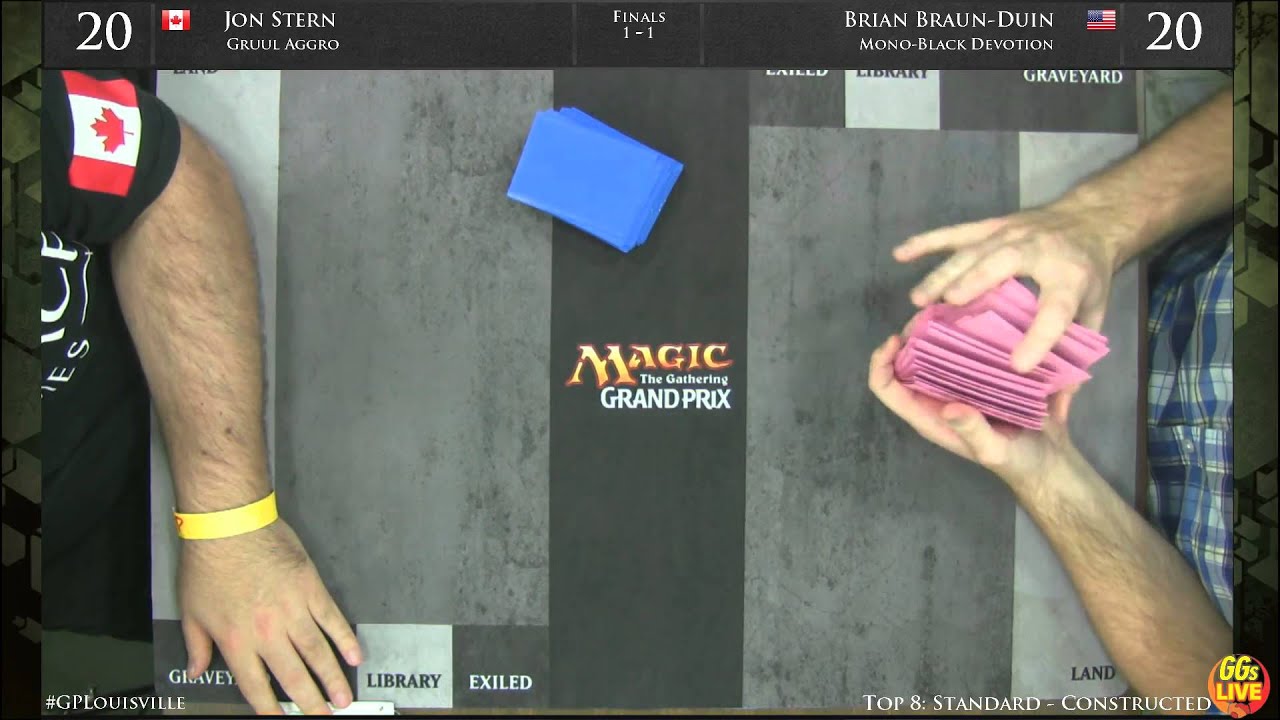 Grand Prix Louisville Finals: Jon Stern vs. Brian Braun-Duin (Standard)