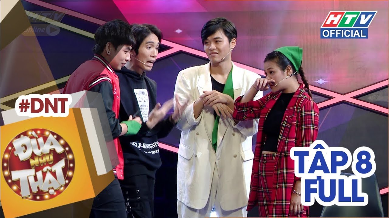 ĐÙA NHƯ THẬT | Quốc Khải, Gia Linh, Thanh Trực, Dương Thanh Vàng | #HTV DNT #8 FULL | 5/1/2019