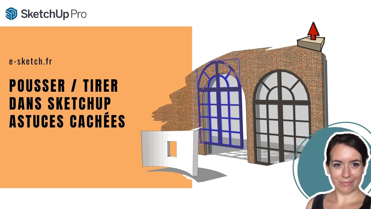 Pousser/Tirer dans SketchUp : 3 Astuces Cachées + Solutions aux Problèmes Courants !