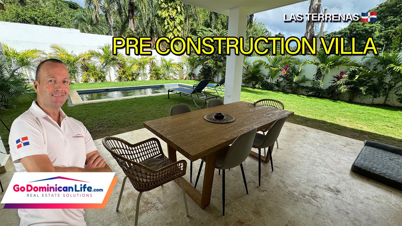 Villa With Pool In Las Terrenas For Sale | Pre - Construction | Real Estate Solutions