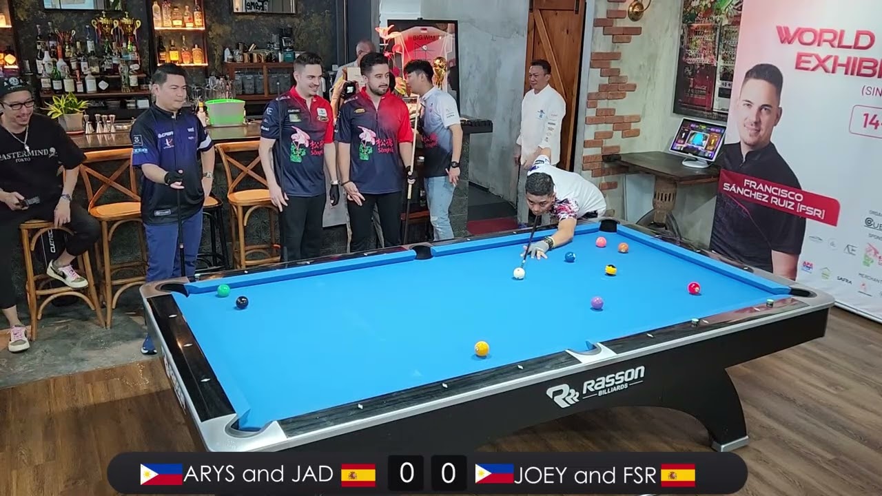 Playing with the PROs - Arys & FSR vs JOEY & JAD | Scotch Doubles | Exhibition Game (May 16, 2025)