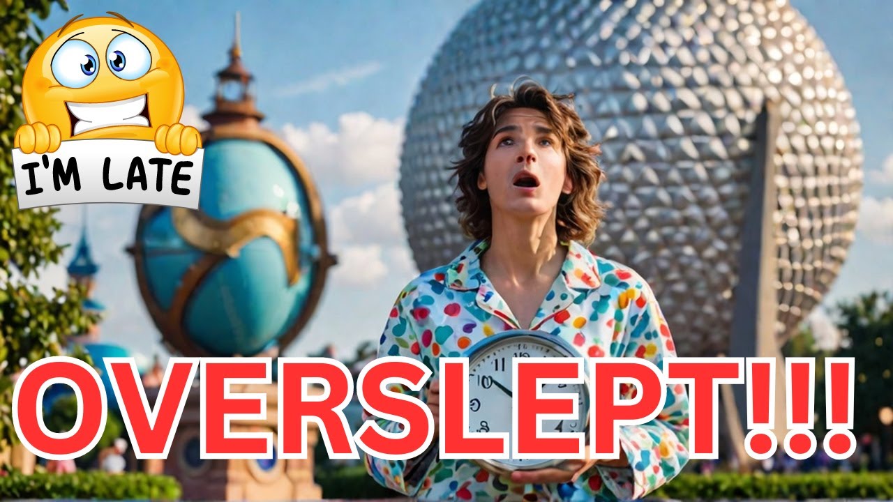 I Overslept and Missed Rope Drop at Epcot in Disney World