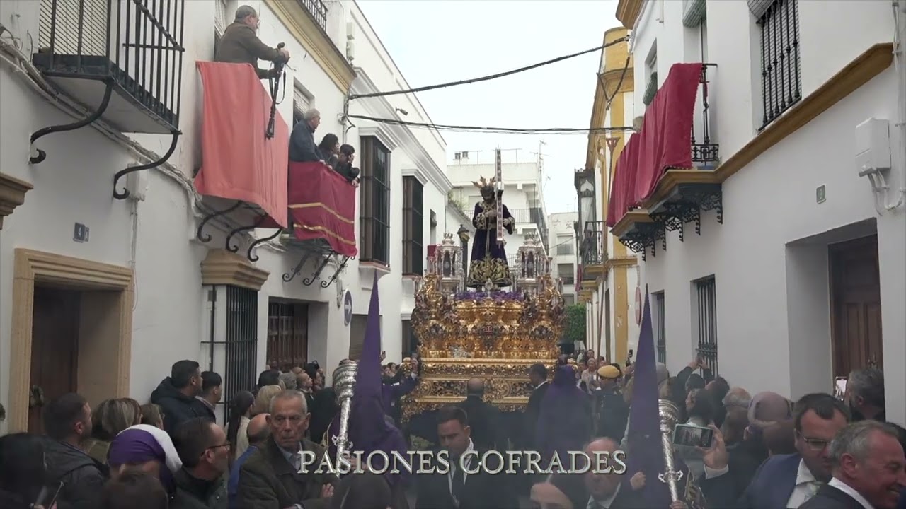 UTRERA SEMANA SANTA!!NUESTRO PADRE JESÚS NAZARENO ||CALLE MENÉNDEZ PELAYO 2025