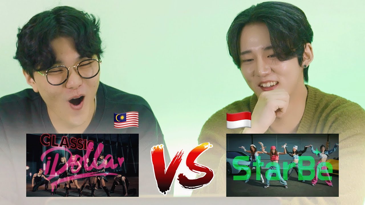 한국인 없는 K-POP 그룹들, 이거 맞아 ??! ｜Dolla VS Starbe 전격 비교 분석 리액션 비디오🔥
