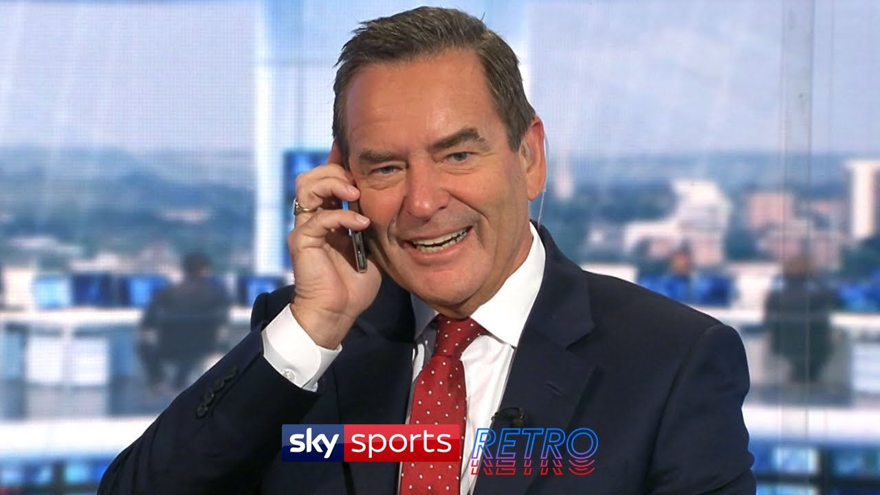 Jeff Stelling gets a phone call from Sky live on air