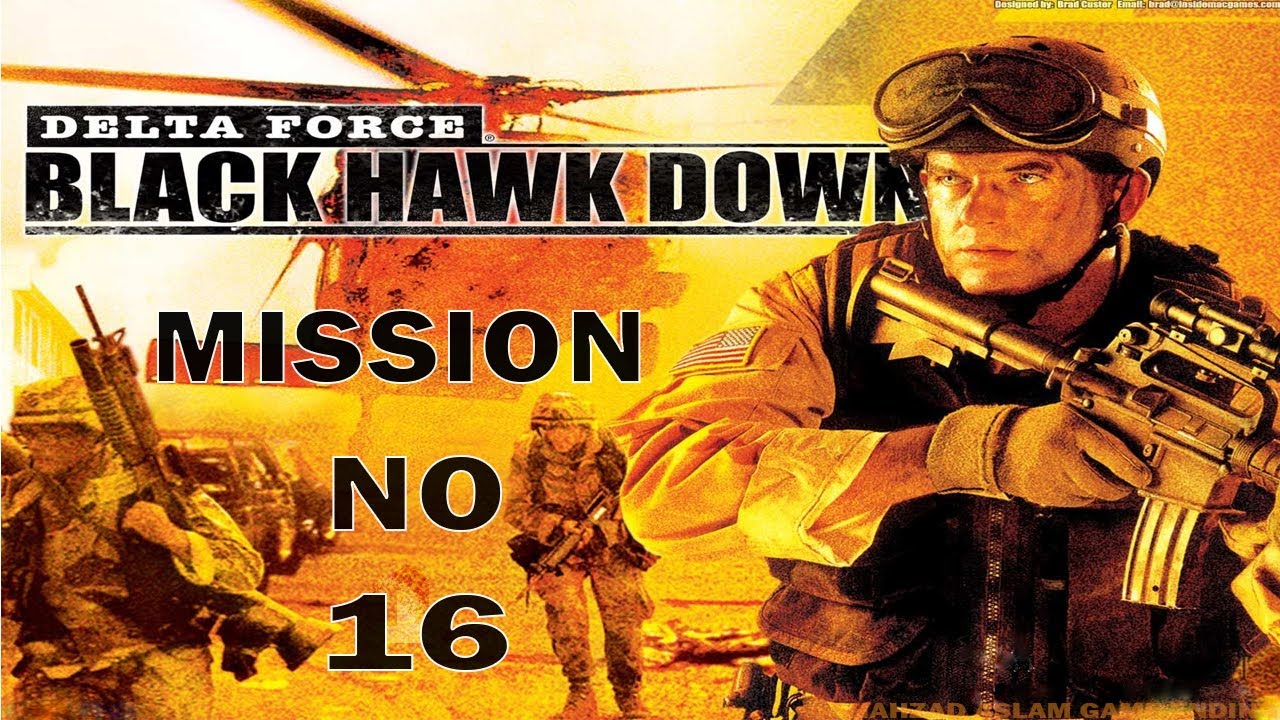 Delta Force Black Hawk Down Mission No 16 Aidid Takedown