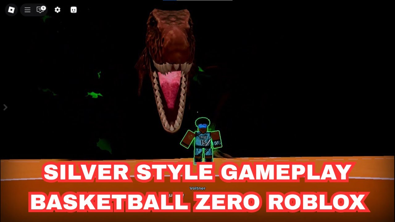 SILVER style Gameplay ranked 3v3 Basketball Zero (Roblox)