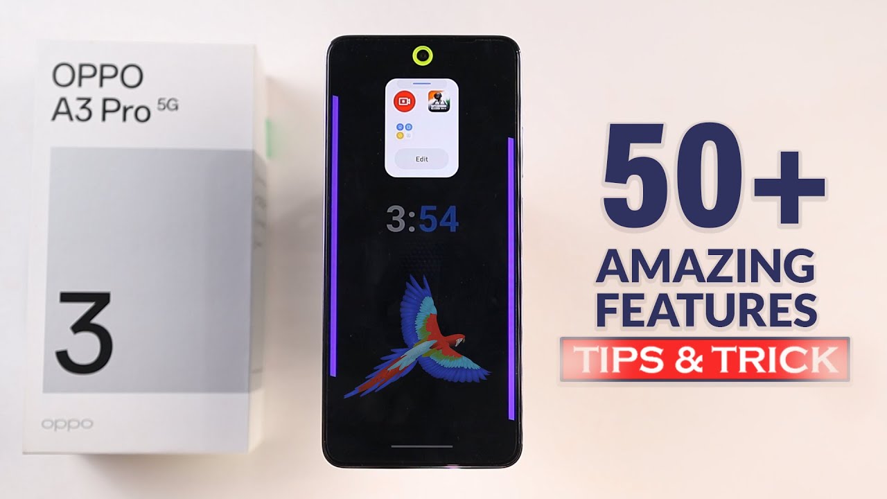 Oppo A3 Pro Tips and Tricks || Oppo A3 Pro Top 50+ Hidden Features