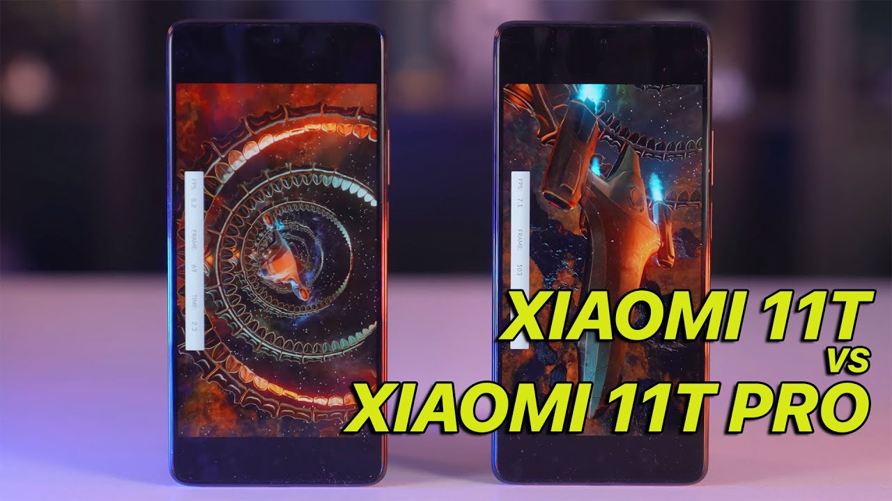 Dev Karşılaştırma: Xiaomi 11T ve Xiaomi 11T Pro