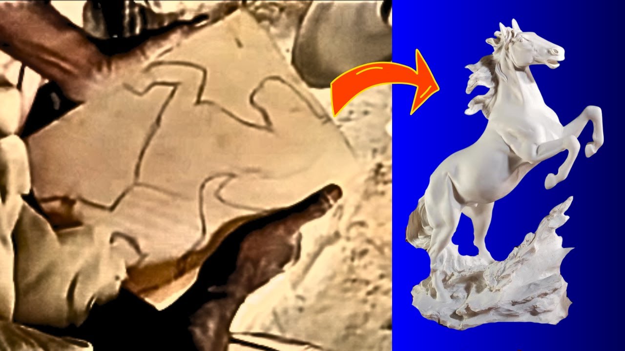 How Marble Horse Statue is Made | Amazing Marble Horse Art