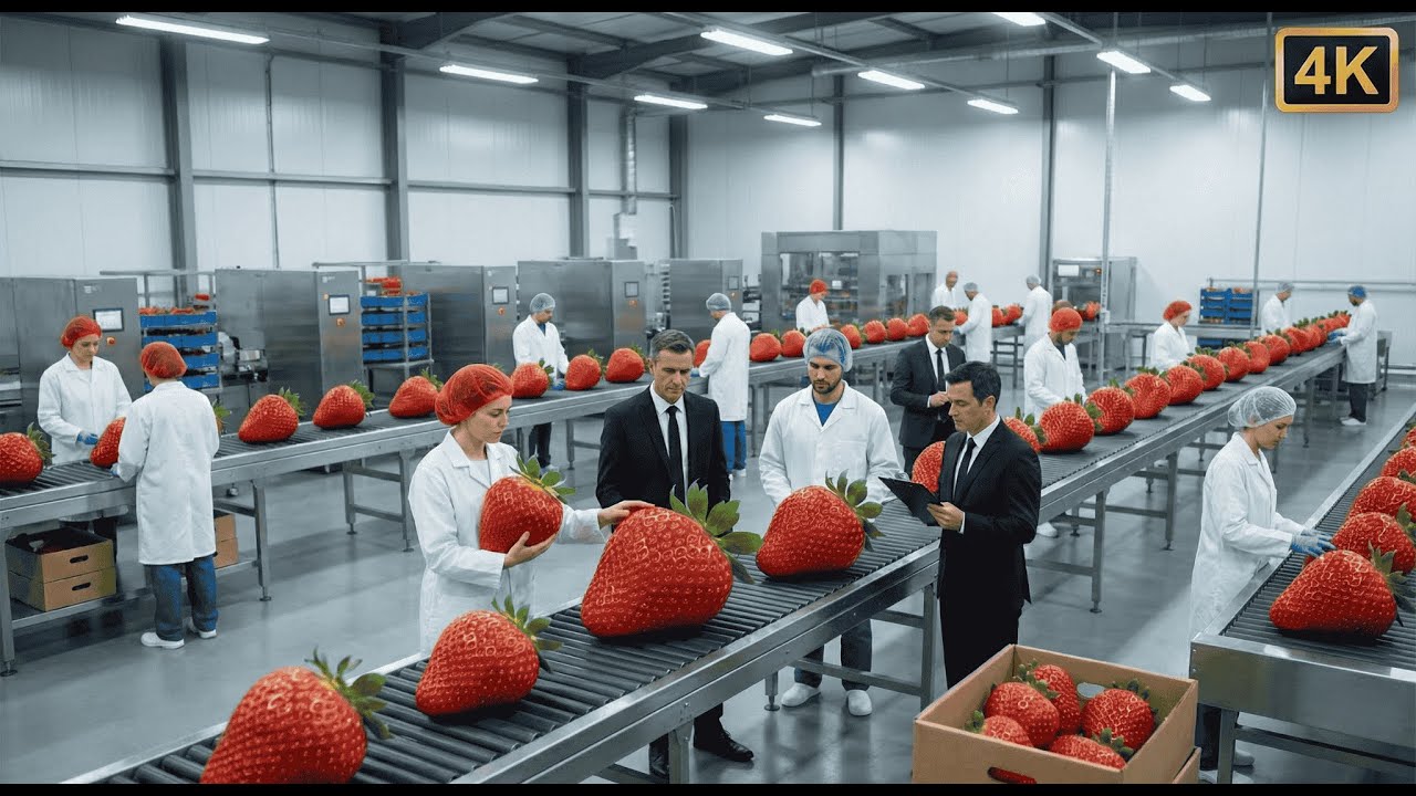 Inside the High-Tech Fruit Production Factory &mdash; Revealing the Entire Manufacturing Process!