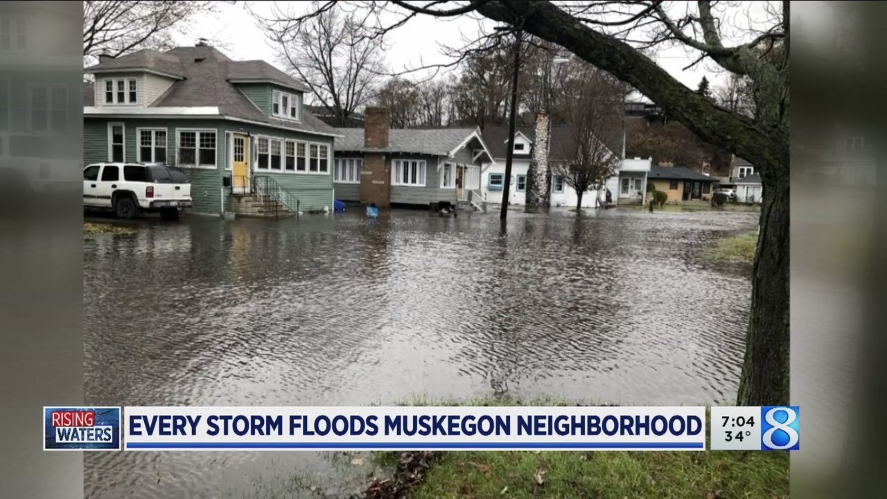 Every storm floods Muskegon neighborhood