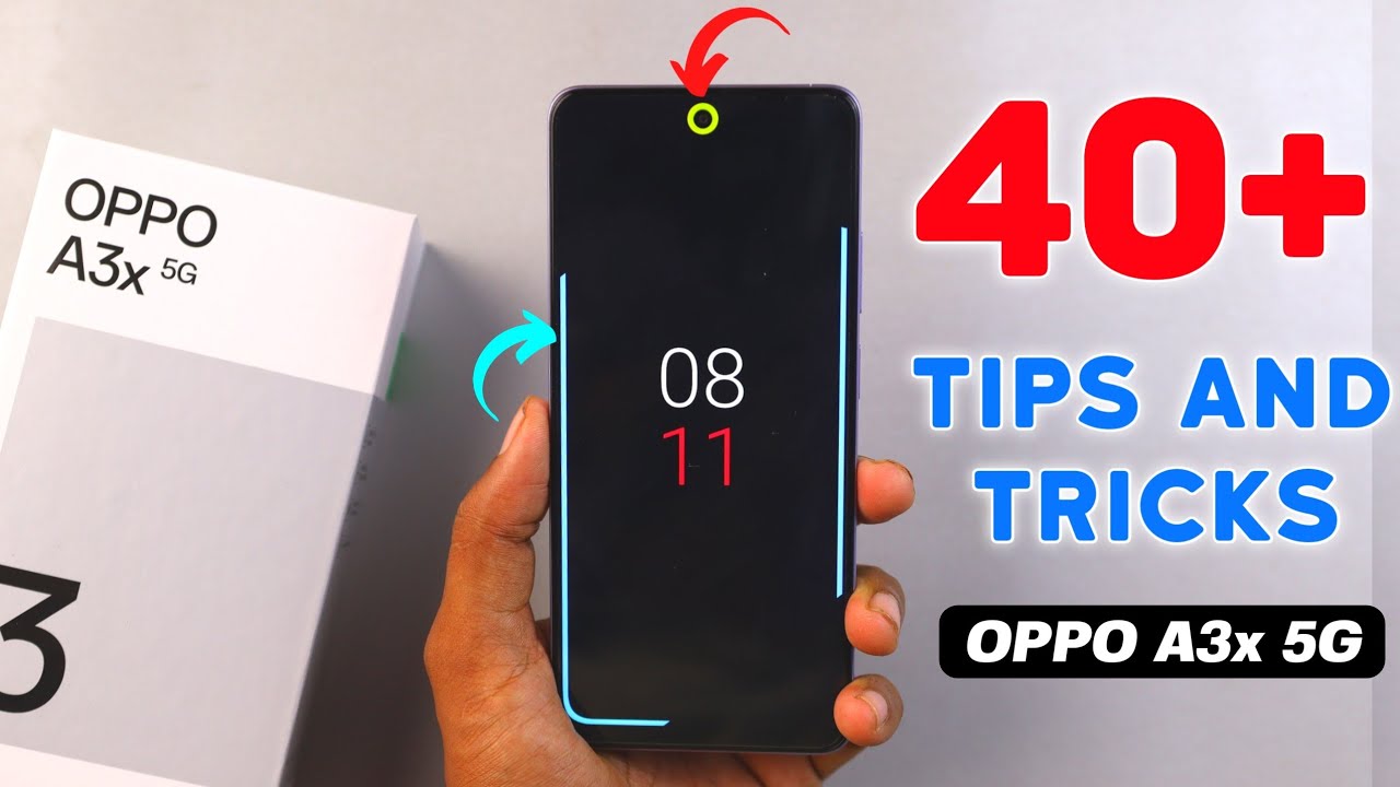 OPPO A3x Tips and Tricks || OPPO A3x 5G 40+ New Hidden Features in Hindi