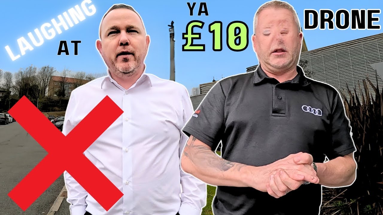Get Your £10 DRONE Out of OUR Airspace NOW 🫨🚗💥🤬🛸❌️