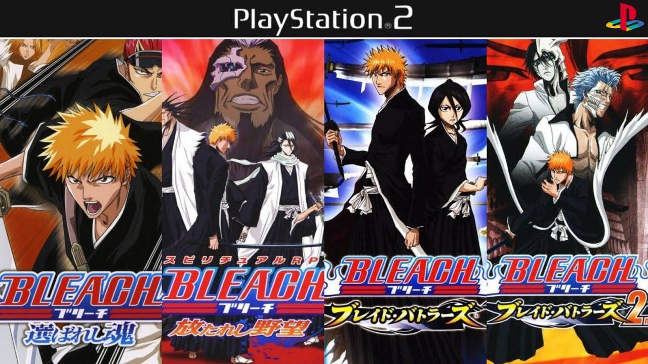 All Bleach Games for PS2 | Playstation 2 Games