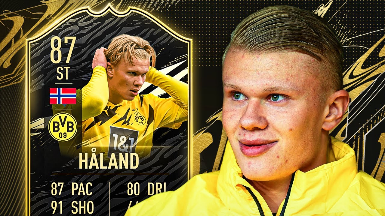 70 GOALS IN 91 SHOTS ON TARGET?! 😳 87 INFORM HALAND PLAYER REVIEW! - FIFA 21 Ultimate Team