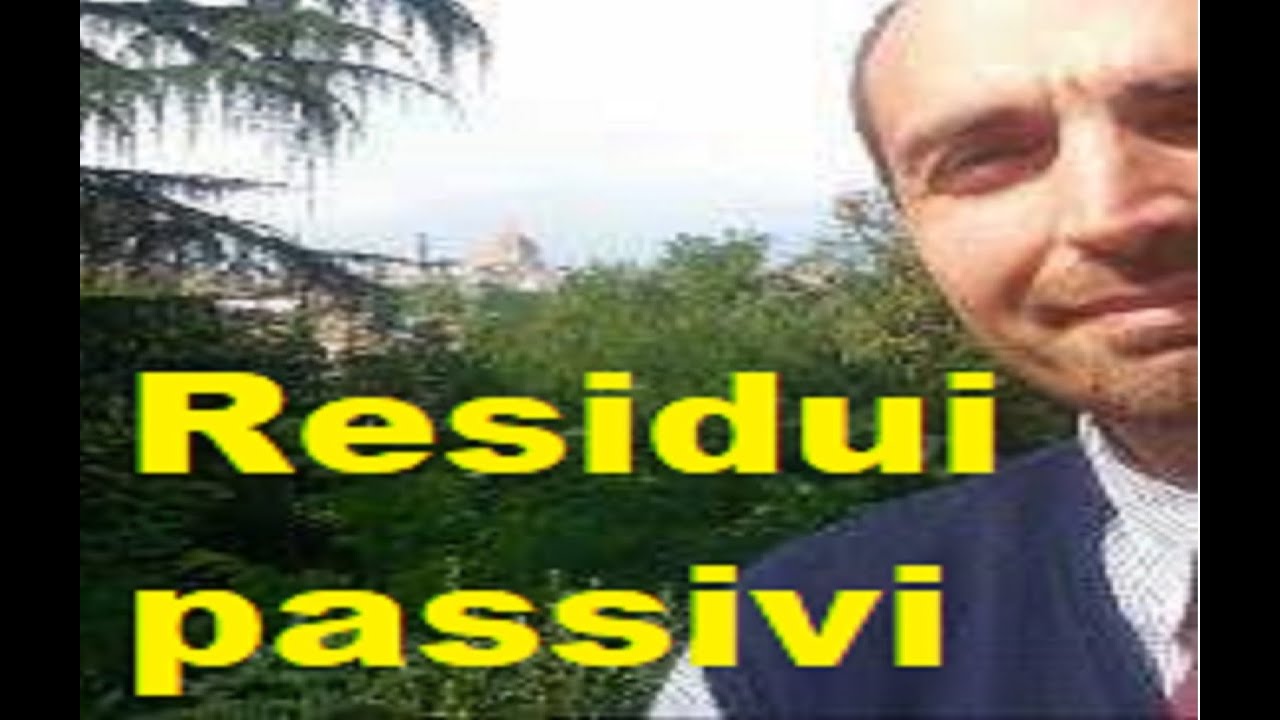 Shorts-014 - in 1 minuto ... Residui passivi