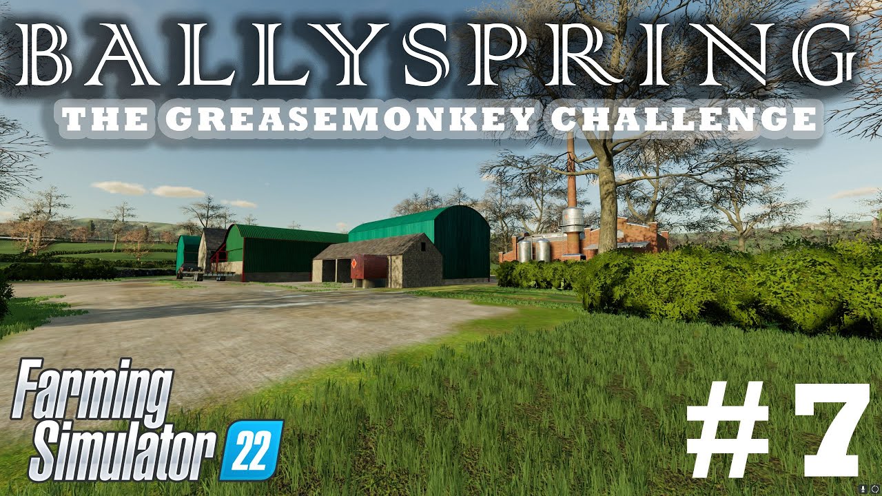 THE GREASEMONKEY CHALLENGE | IM A BIG FAT LIAR & MOUSE IS JUDGEMENTAL | BALLYSPRING | FS22 | #7