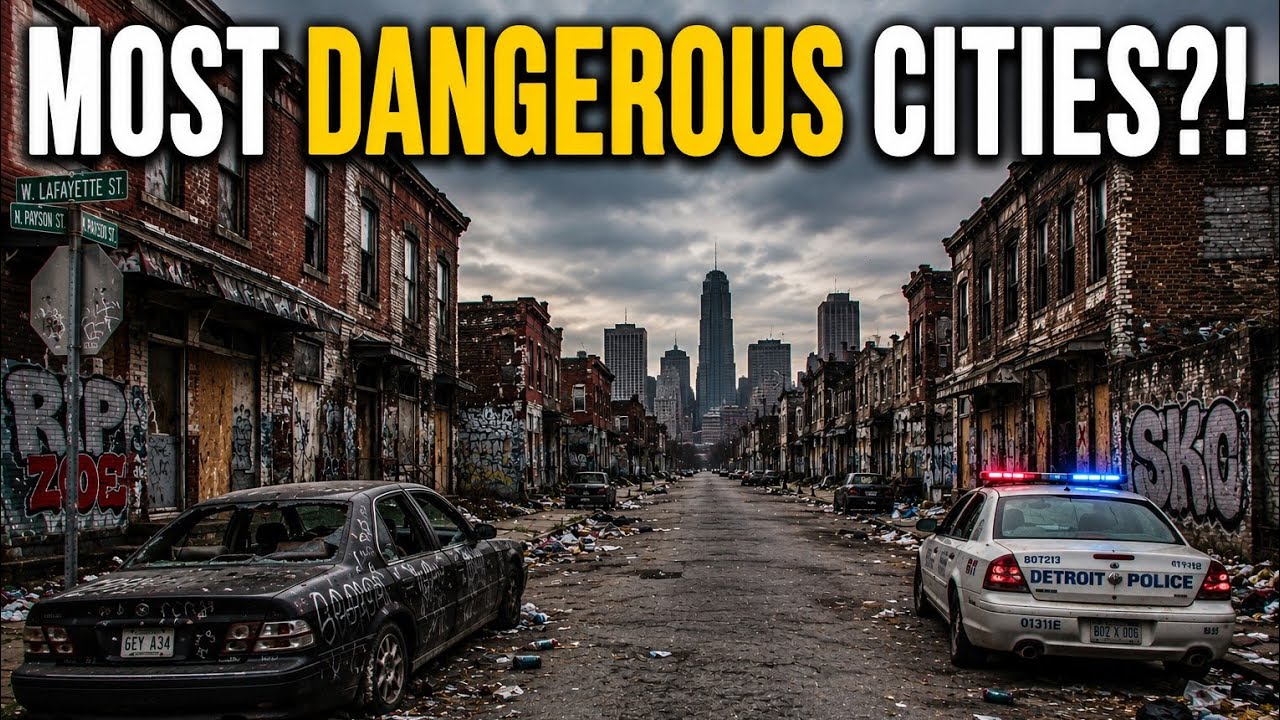 Top 10 Most Dangerous Cities In America Right Now (2026)