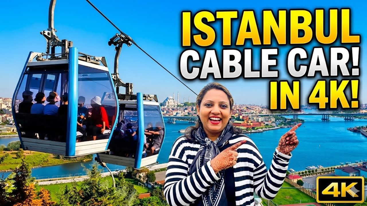 Pierre Loti by Cable Car | Istanbul Turkey 4K | Pierre Loti Hill | Bosphorus Cruise part 4 EP-10