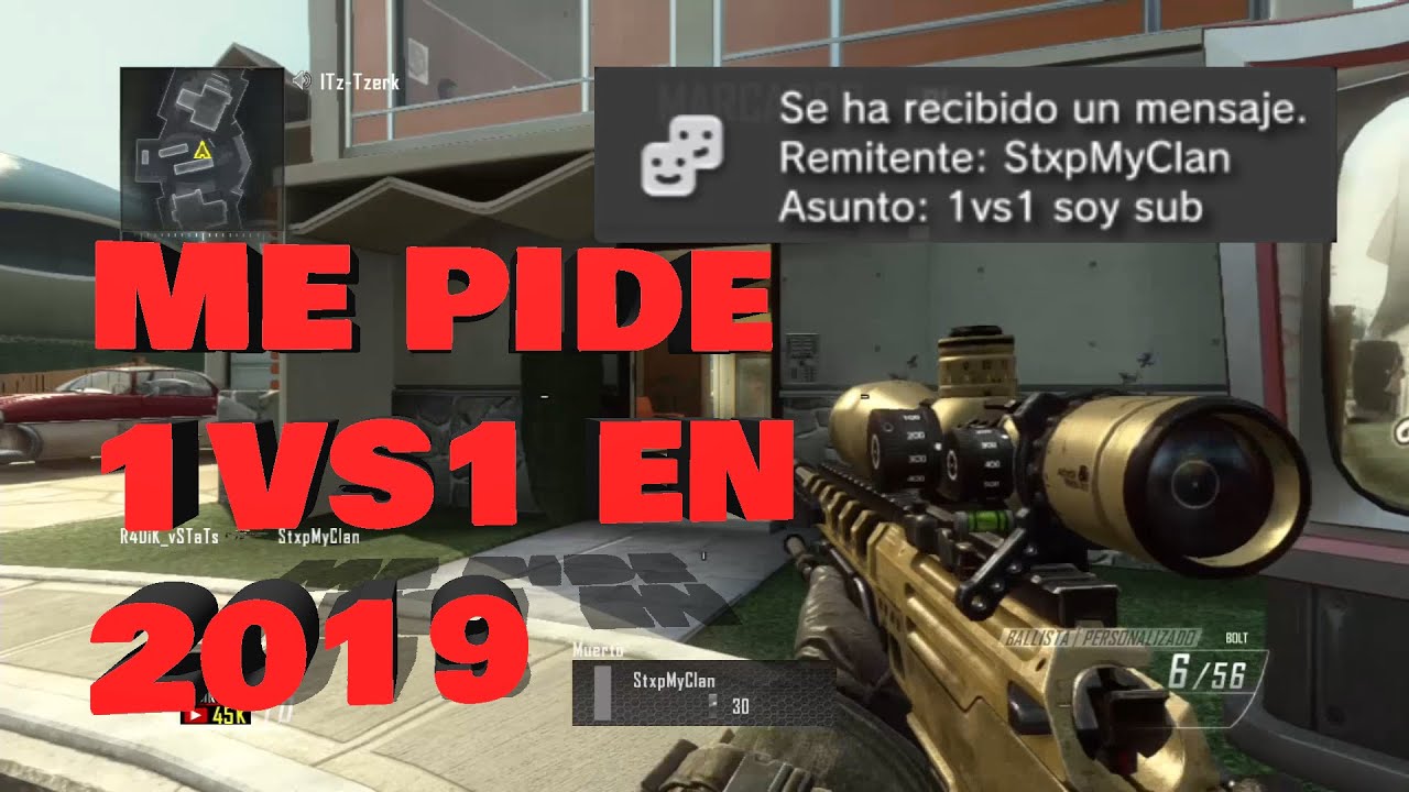 CUANDO ME PIDEN 1VS1 EN 2019...