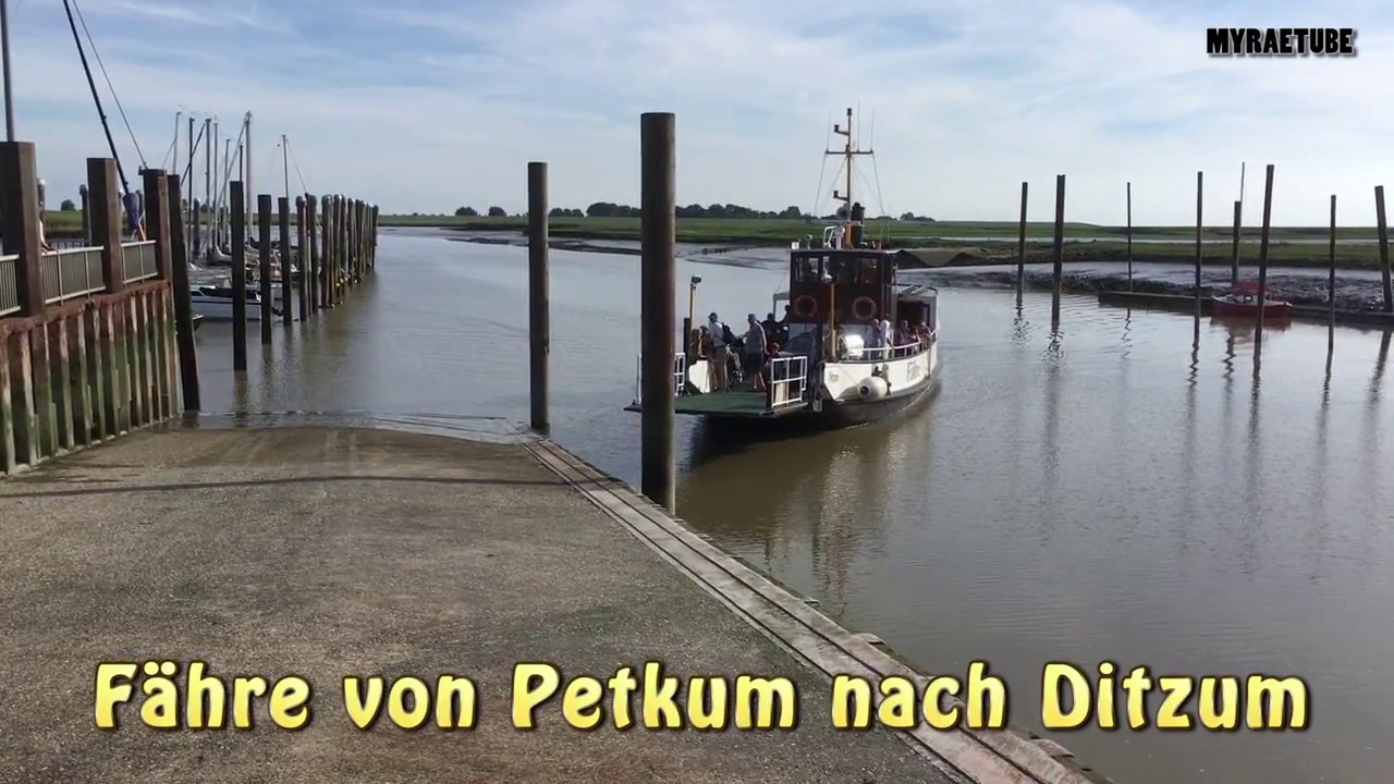 Fähre von Petkum nach Ditzum Ostfriesland