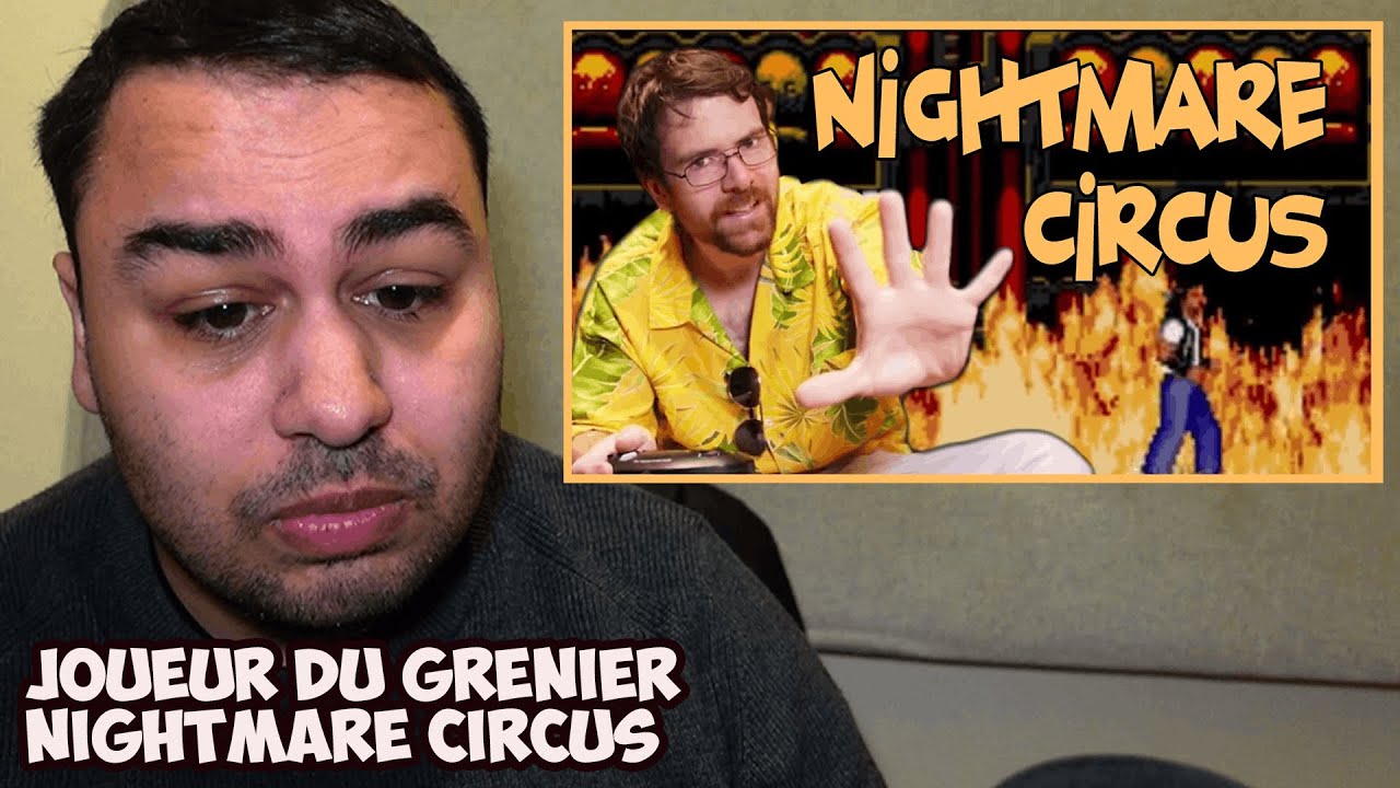 British Reaction To Joueur du Grenier - Nightmare Circus - Megadrive