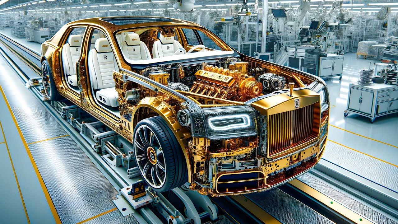 Как производятся Роллс-Ройсы | Искусство создания самых роскошных автомобилей