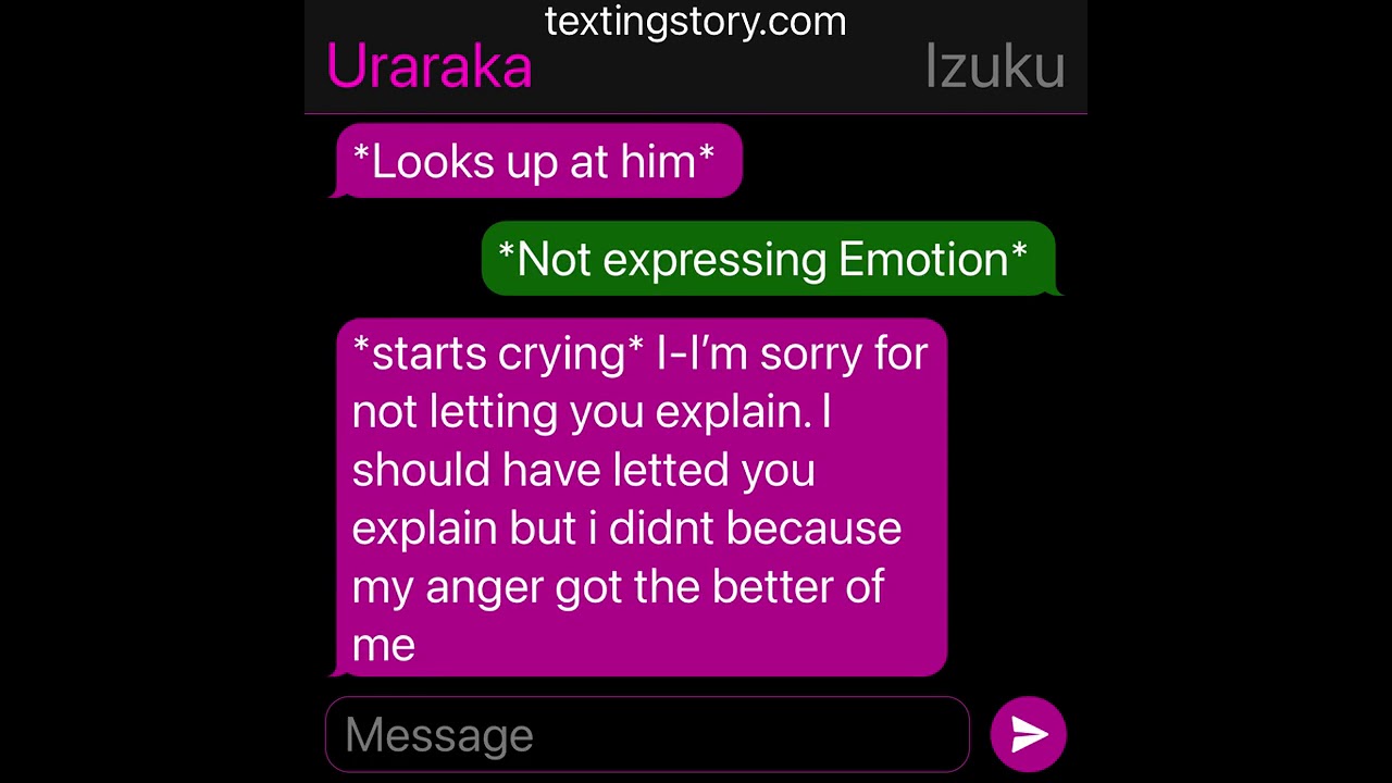 Misunderstanding [Mha Text] Special {IzuOcha}
