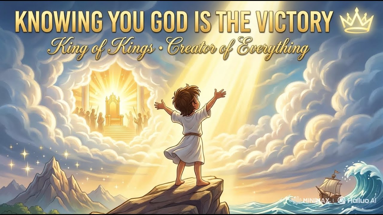 Knowing You God is the Victory - Worship Song for Kids | Trust in the King of Kings