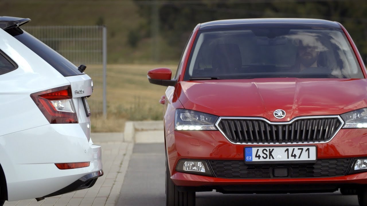 Skoda Fabia (2018/2019) safety systems: Blind Spot Detect, Front Assist, RTA :: [1001cars]