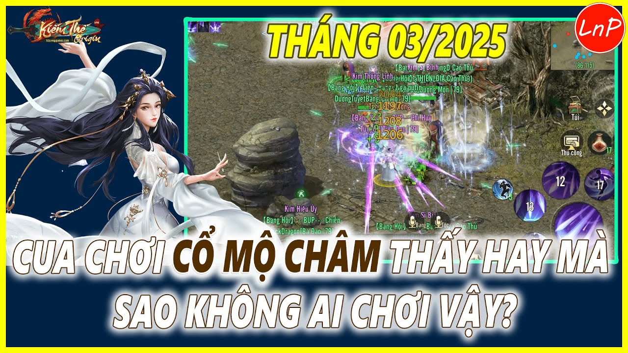 KIẾM THẾ ORIGIN - CUA CHƠI CỔ MỘ CHÂM THẤY HAY MÀ SAO ÍT NGƯỜI CHƠI VẬY TRONG GAME KIẾM THẾ ORIGIN