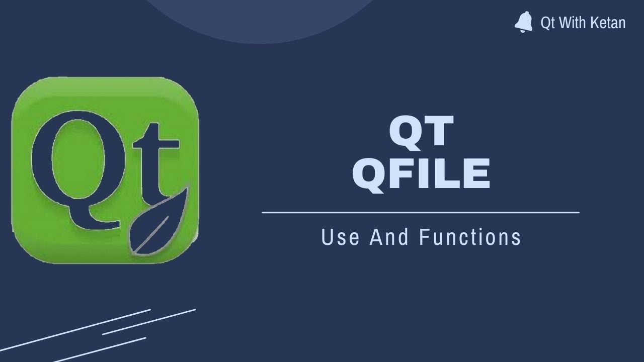Qt QFile | How To Read And Write File | File Attributes | Qt C++ | Qt Creator | Qt Tutorial
