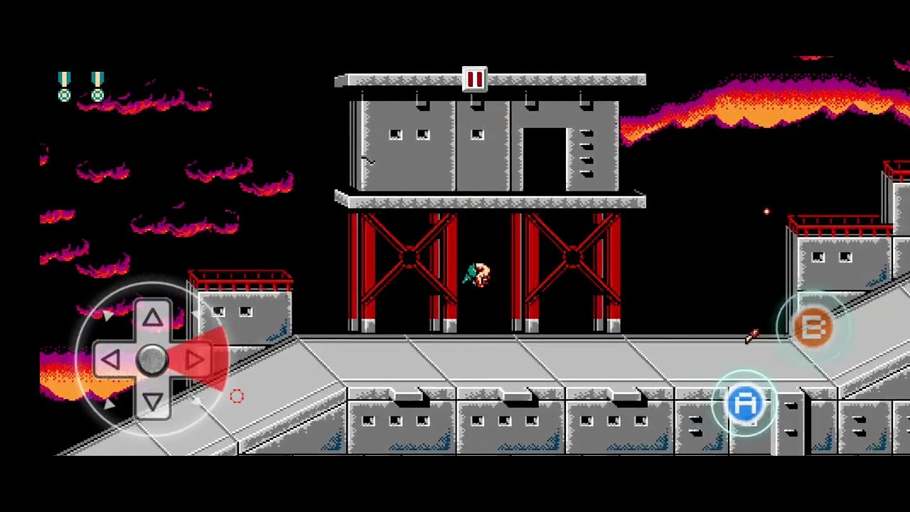 super contra/2min gameplay.
