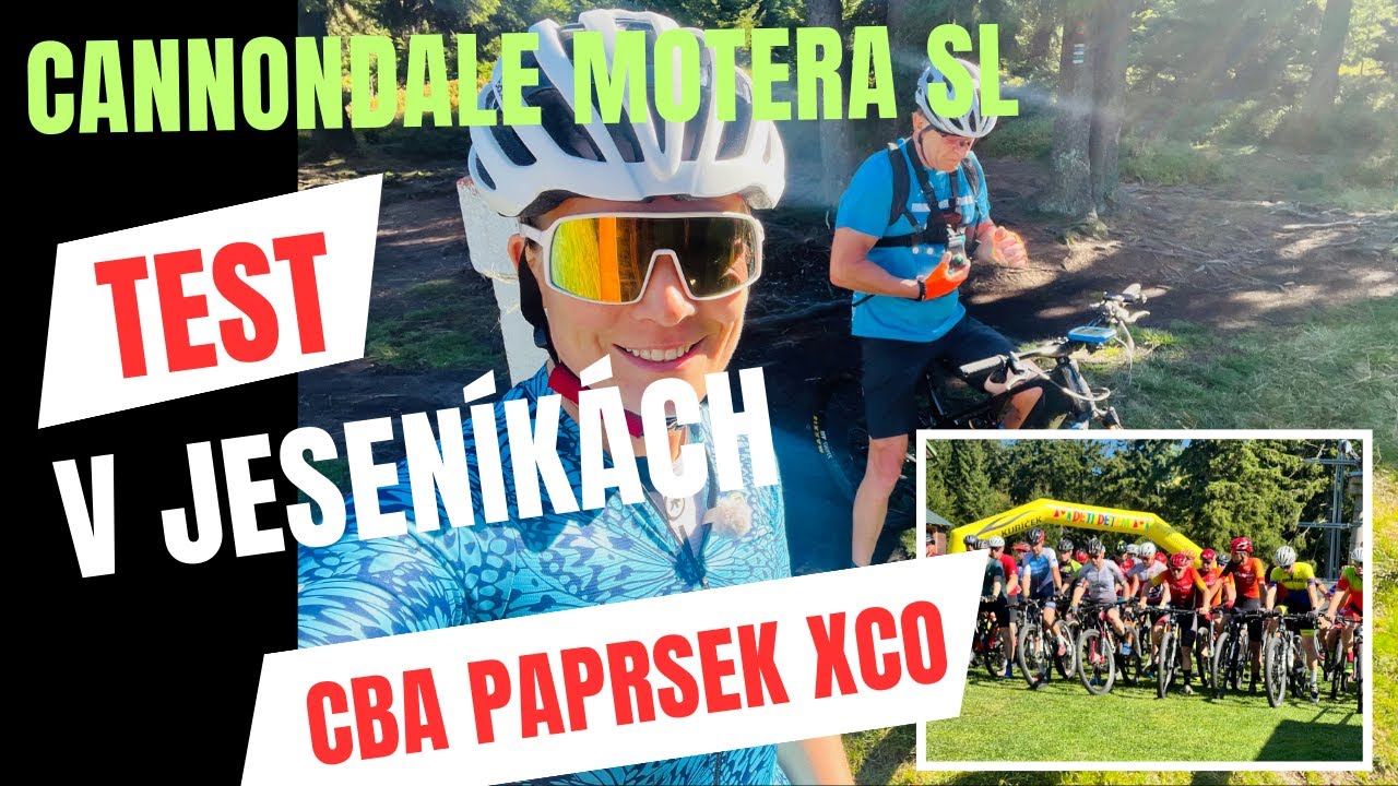 TEST v Jeseníkách! 🚵 Cannondale Moterra SL v těžkém terénu + drone shoty & knedlíky 😋“
