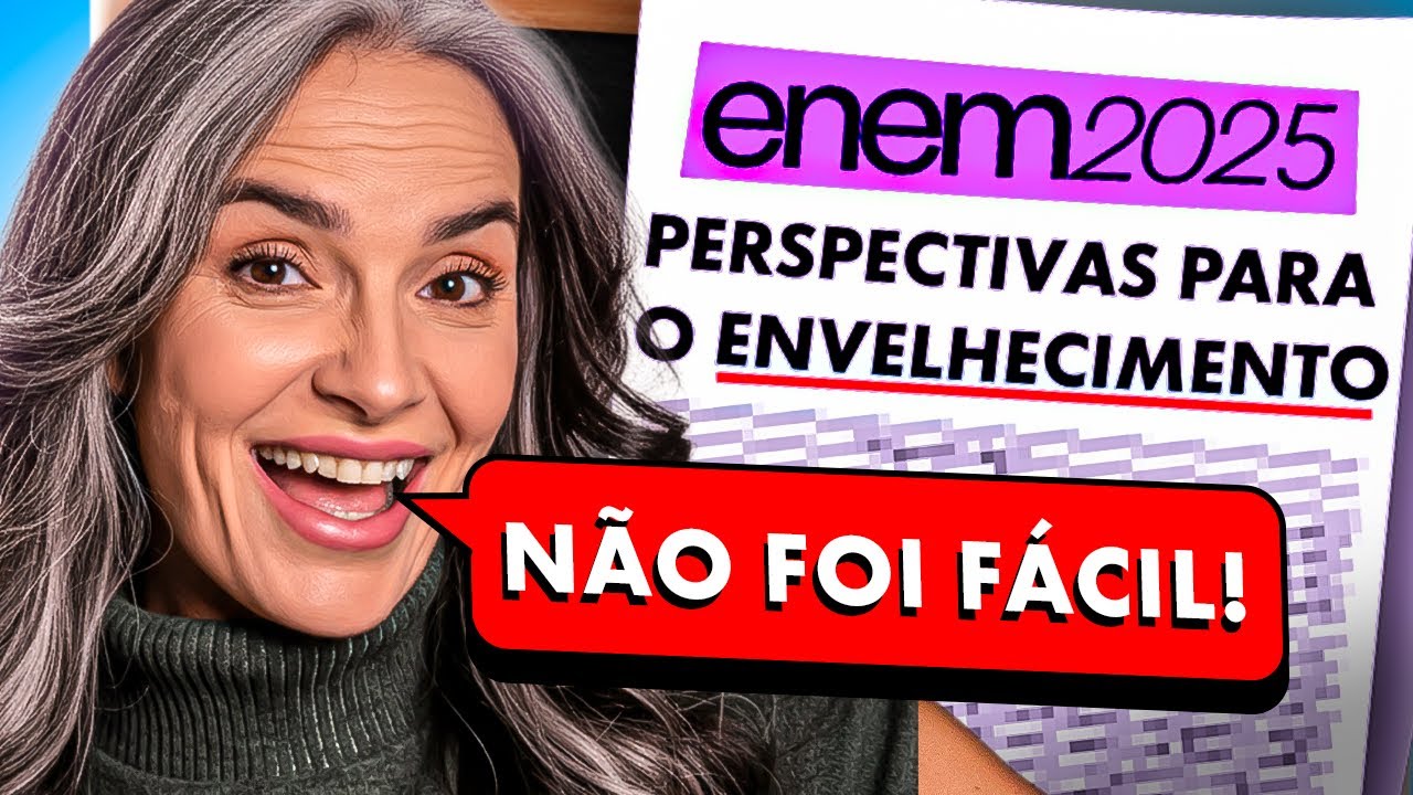 Perspectivas acerca do envelhecimento populacional no Brasil: o Tema da Redação do ENEM 2025