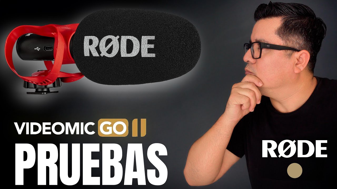 RØDE VIDEOMIC GO II HELIX / Micrófono profesional Para cámaras y celulares /  Revive en español