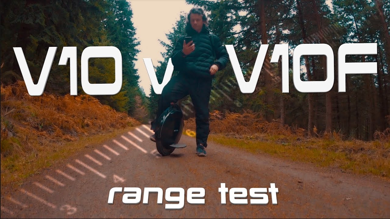 InMotion V10 vs V10F (Battery Comparison Test)