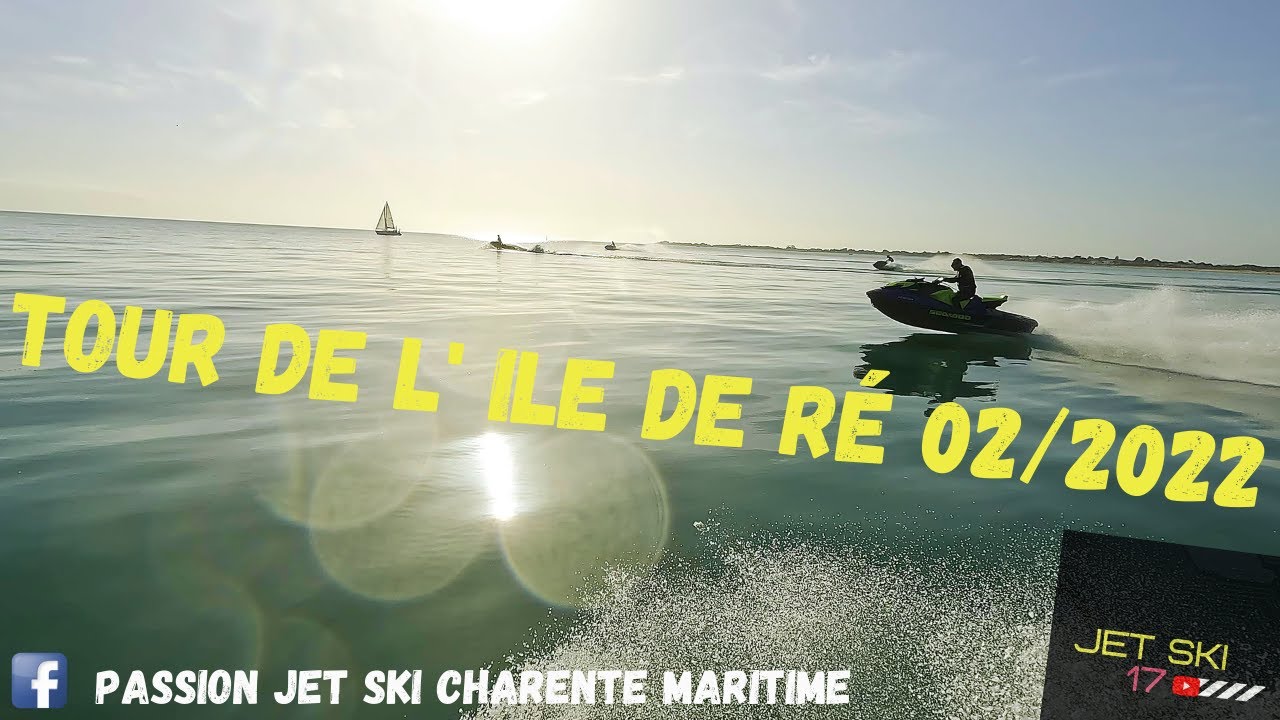 Jet Ski : Tour de l'ile de Ré