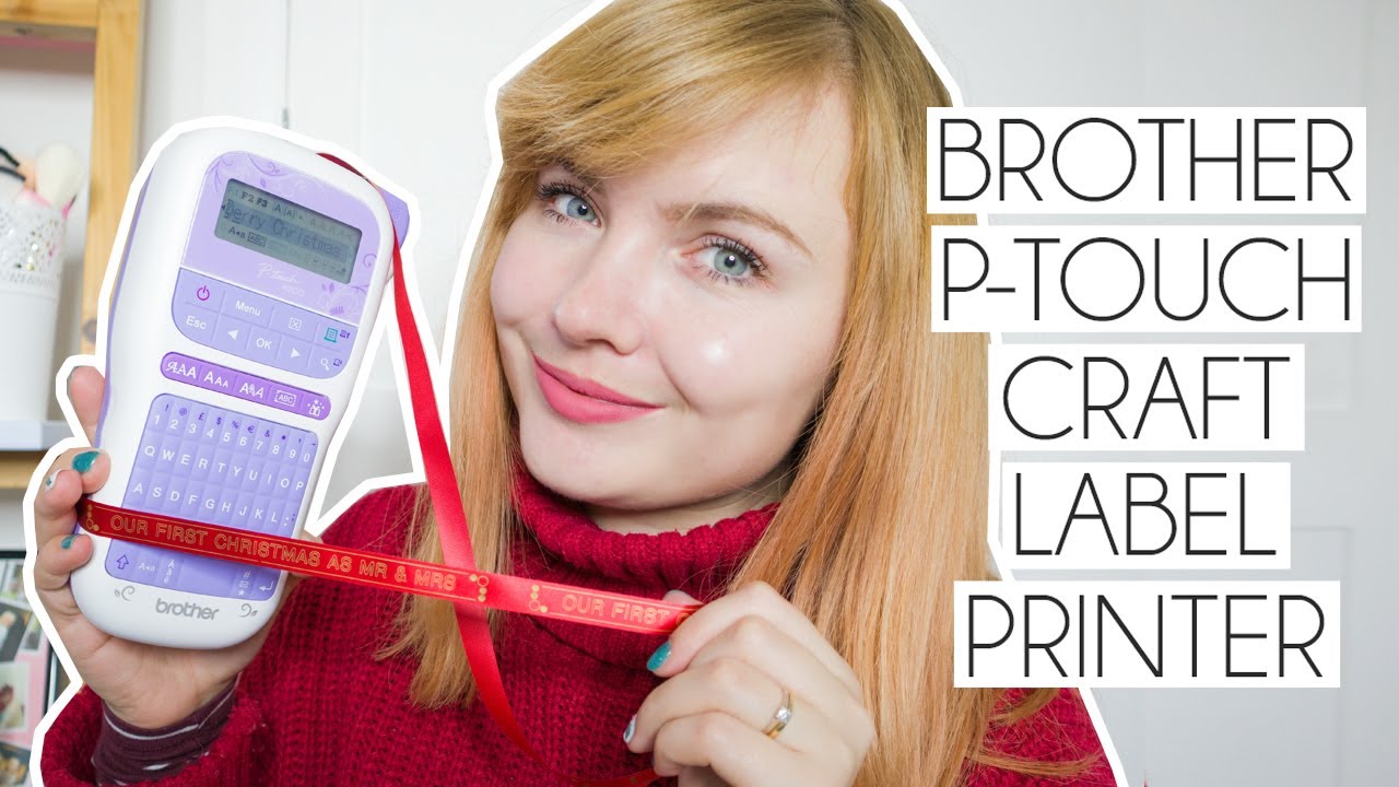 AD | DIY Brother PT Craft Label Printer Un-Boxing & Craft Ideas