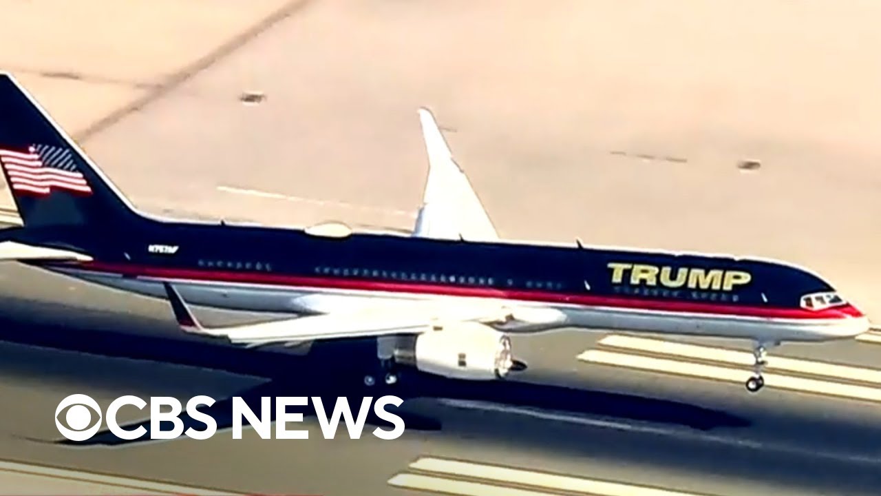 Trump arrives in New York ahead of expected Tuesday arraignment