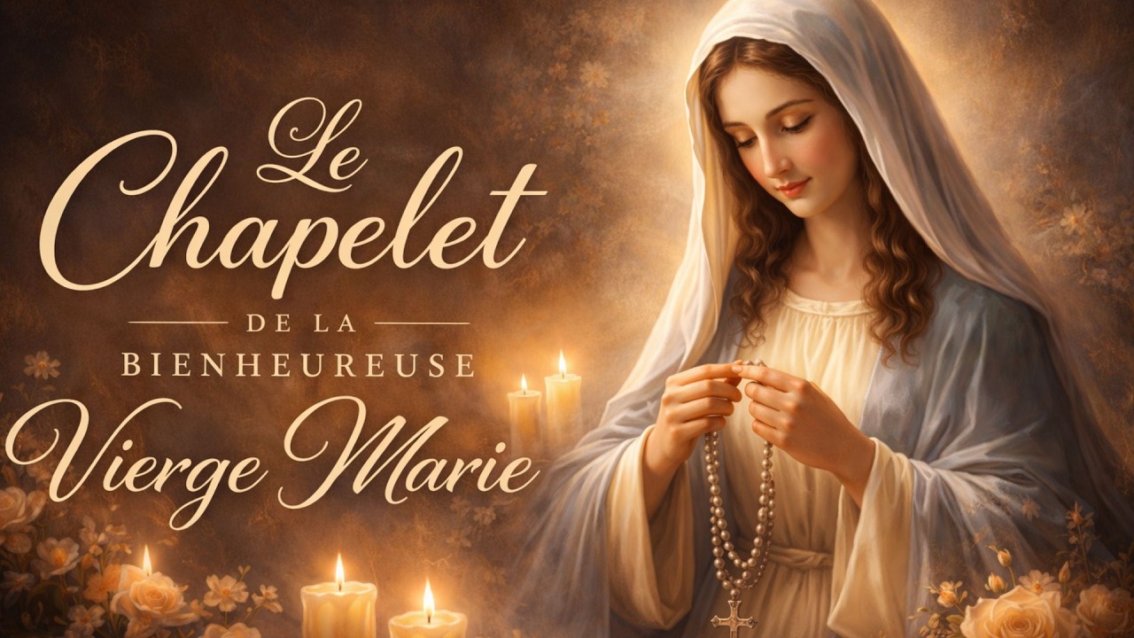 Le Chapelet de la bienheureuse Vierge Marie - VoiesDuCiel - Lyrics