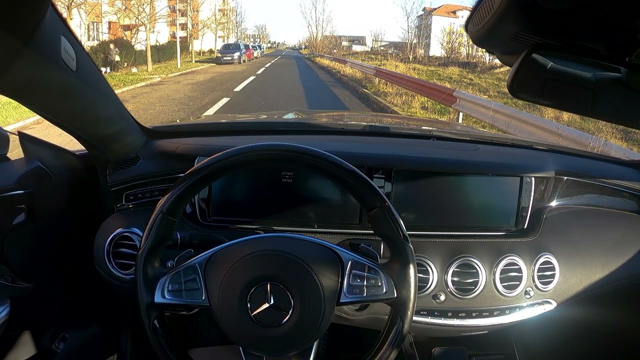 2017 Mercedes S 400 Coupe [367HP] POV Test Drive