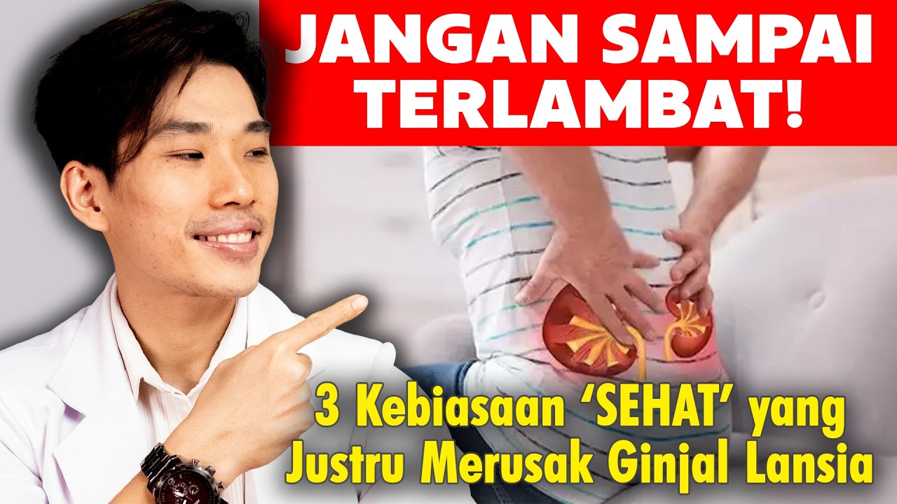 3 Kesalahan Fatal Lansia Yang Bikin FUNGSI Ginjal Menurun