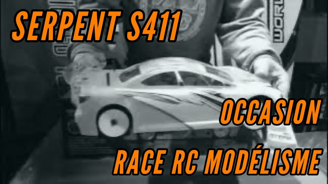 OCCASION - SERPENT S411 - Dispo chez Race RC Modélisme