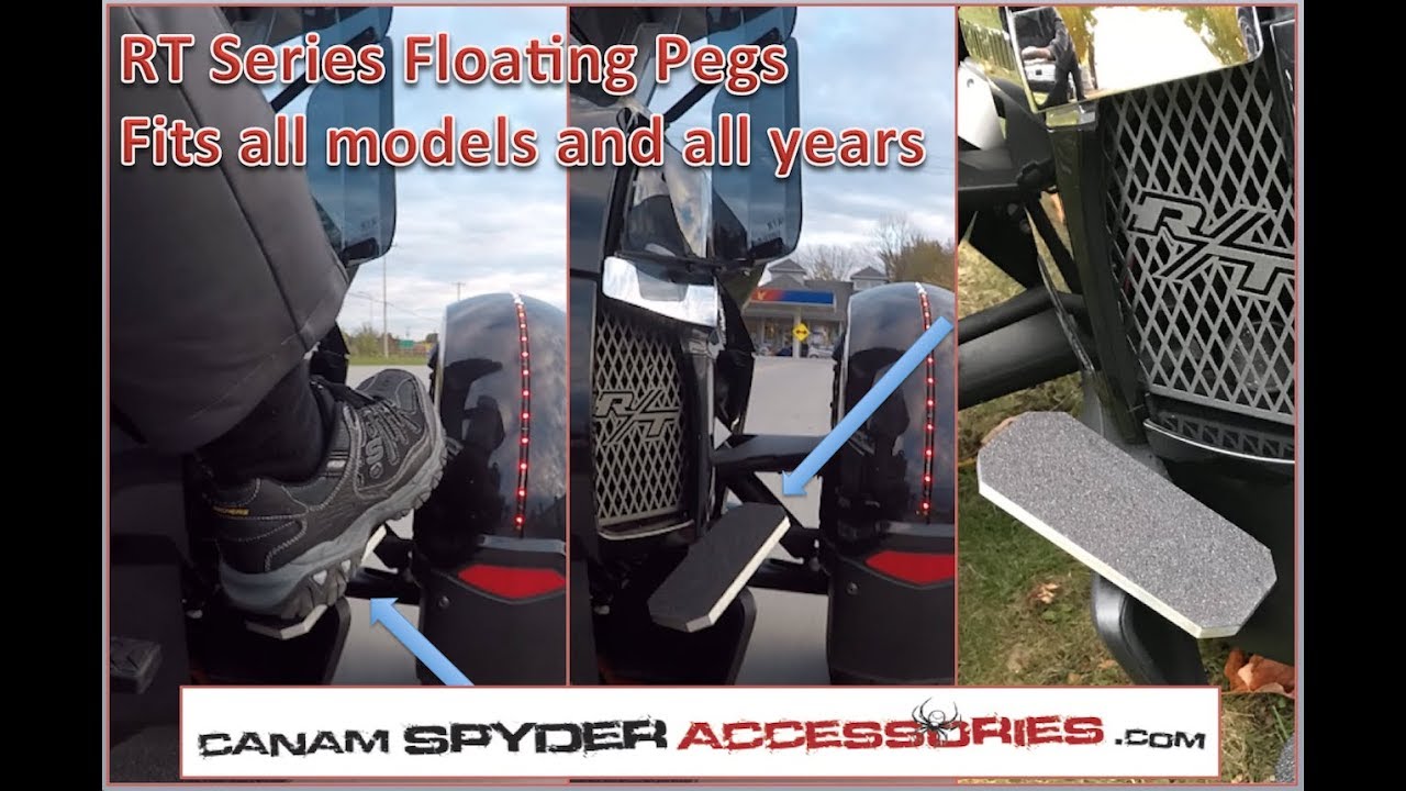 Spyder RT - The "Floating Pegs" Installation video