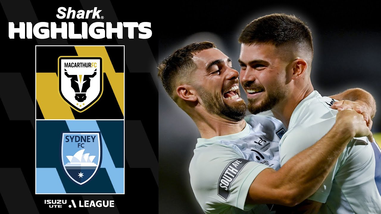 Macarthur Bulls v Sydney FC | SHARK HIGHLIGHTS | Isuzu UTE A-League 2025-26 | Round 12